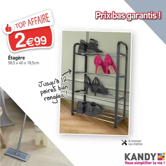 Catalogue KANDY à Comines | PRIX BAS GARANTIS ! | 24/09/2024 - 30/09/2024