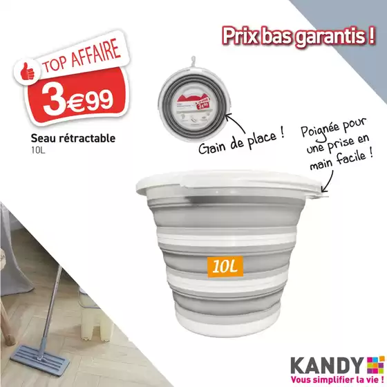 Catalogue KANDY à Comines | PRIX BAS GARANTIS ! | 24/09/2024 - 30/09/2024