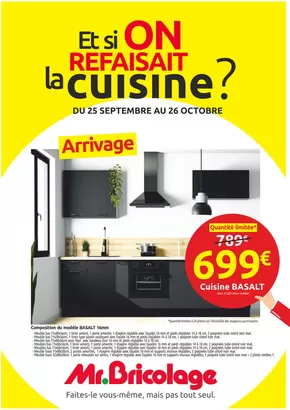 Promos de Bricolage à Amiens | Et si on profitait de la rentrée ? sur Mr Bricolage | 25/09/2024 - 26/10/2024