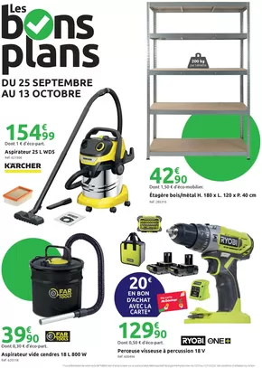 Catalogue Mr Bricolage à Saint-Paul (La Réunion) | Les bons plans | 25/09/2024 - 13/10/2024