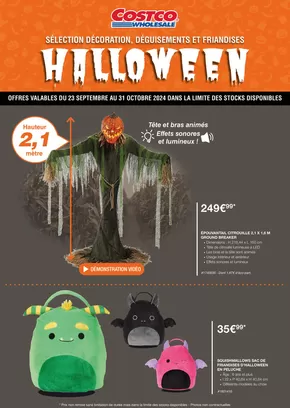 Catalogue Costco à Pontault-Combault | Sélection Halloween | 25/09/2024 - 31/10/2024