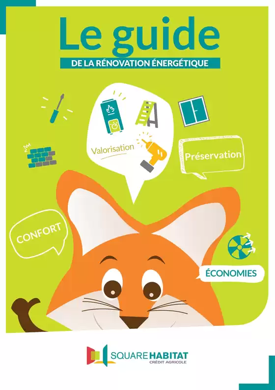 Catalogue Square Habitat à Toulouse | Le guide de la rénovation énergétique | 25/09/2024 - 31/12/2024