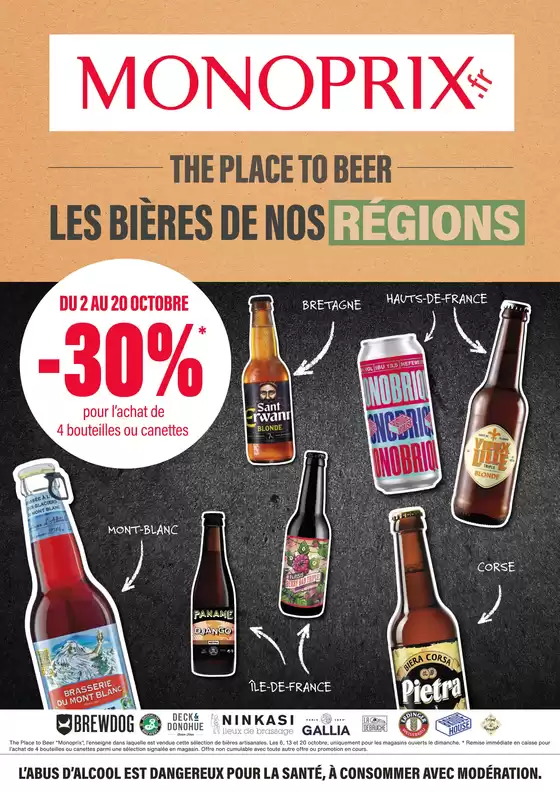 Catalogue Monop' à Vierzon | CRAFT BEER | 25/09/2024 - 20/10/2024