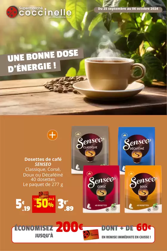 UNE BONNE DOSE D’ÉNERGIE !