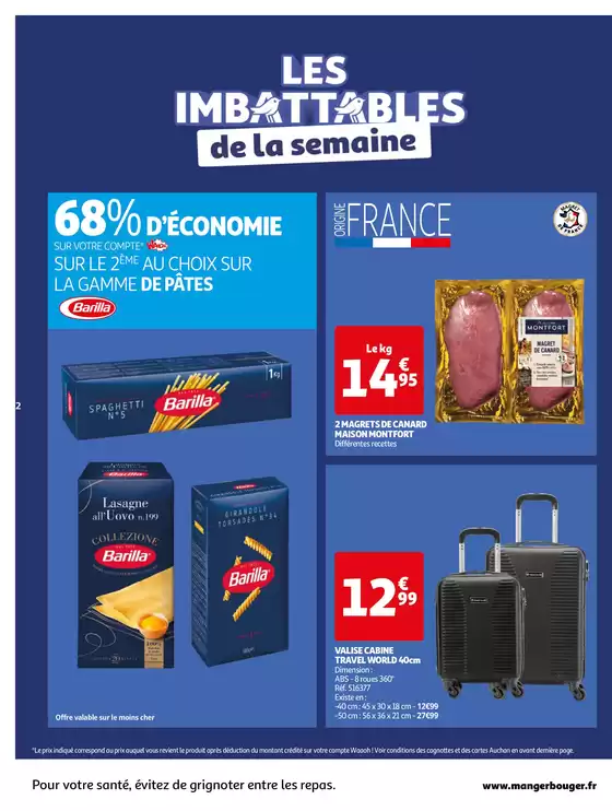 Catalogue Auchan Supermarché à Morestel | Cette semaine, plus de 1000 offres dans votre super  | 01/10/2024 - 06/10/2024