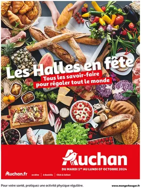 Catalogue Auchan Hypermarché à Saint-Germier (Haute Garonne) | Les Halles en fête | 01/10/2024 - 07/10/2024