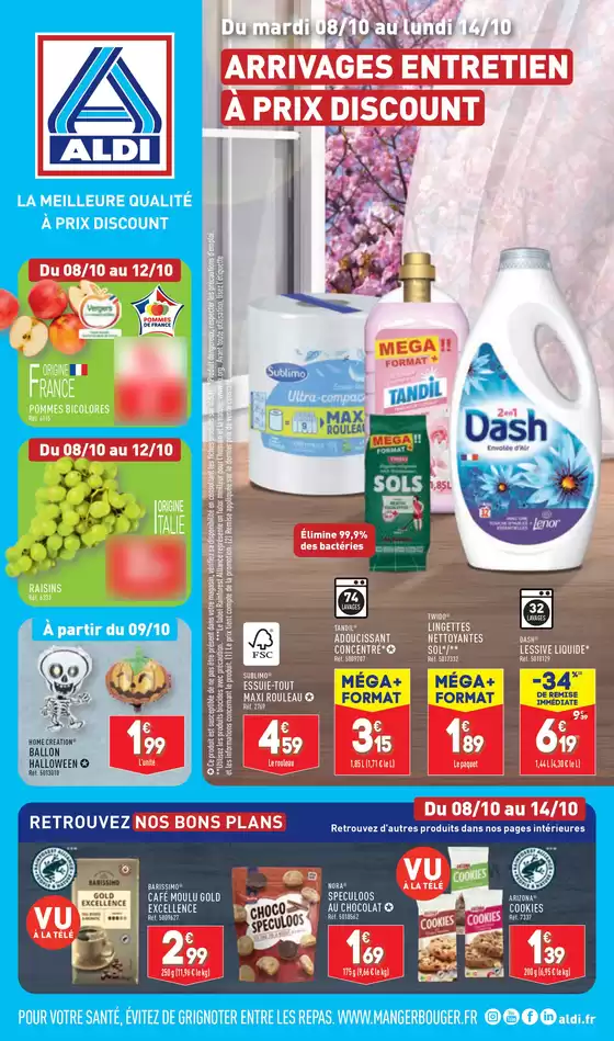 Catalogue Aldi à Thiviers | Retrouvez nos bon plans | 08/10/2024 - 14/10/2024