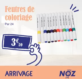 Catalogue Noz à Château-Gontier | Feutres de coloriage | 30/09/2024 - 06/10/2024