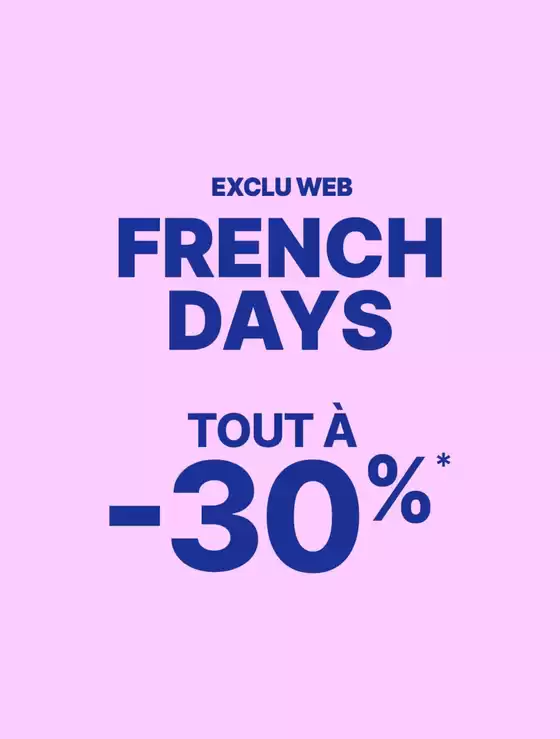 French days jusqu'à -30%