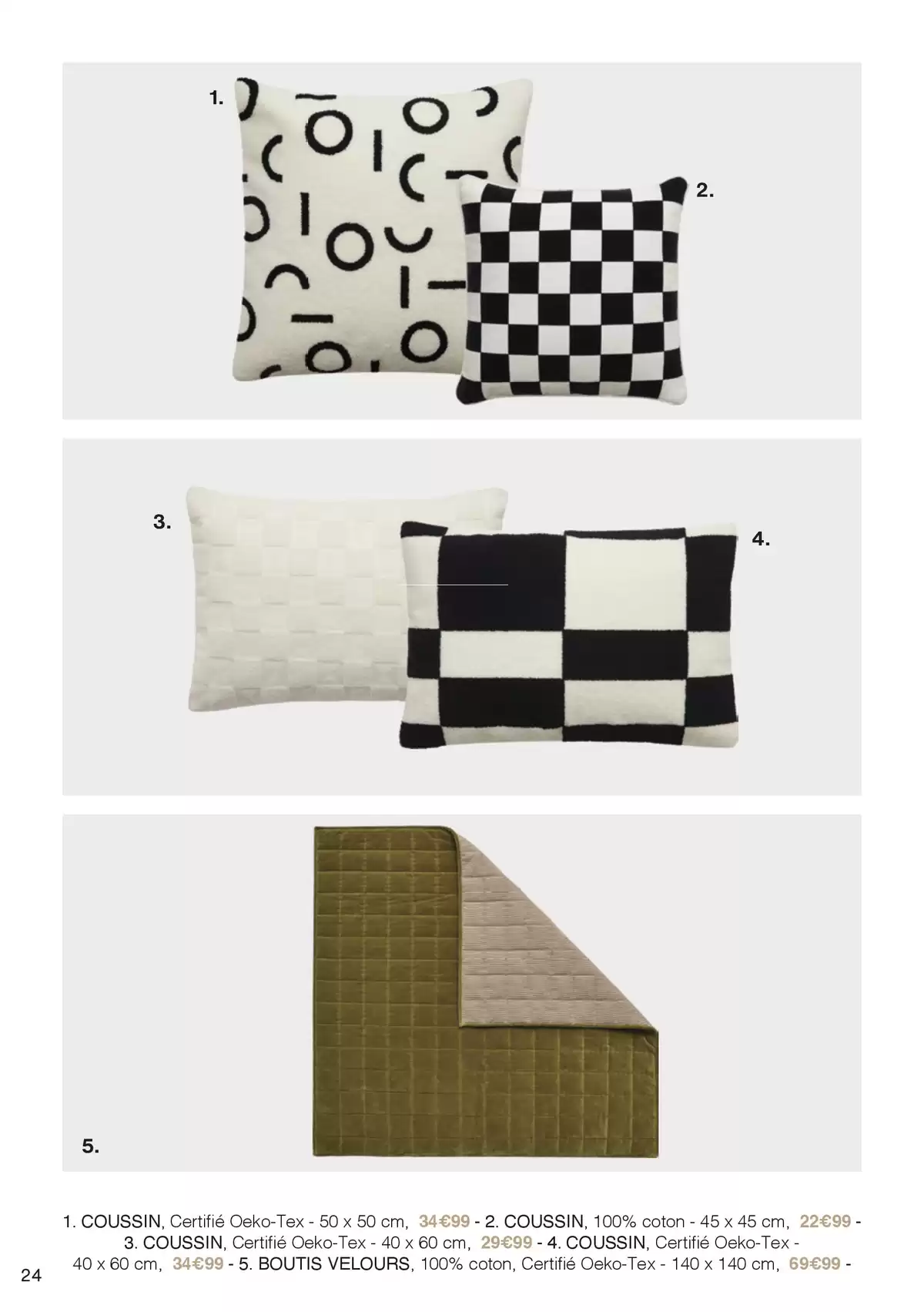 Catalogue NOUVELLE COLLECTION MODE & MAISON À PARTIR DU 2 OCTOBRE, page 00024