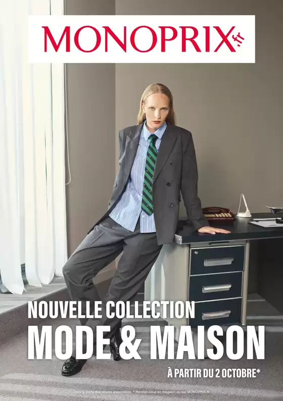 NOUVELLE COLLECTION MODE & MAISON À PARTIR DU 2 OCTOBRE