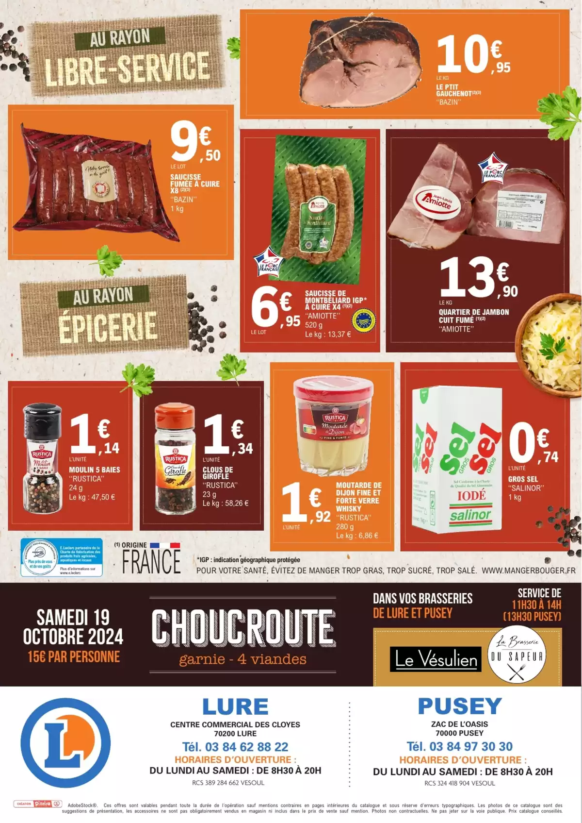 Catalogue CHOUCROUTE 3, page 00004