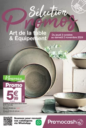 Catalogue Promocash à Le Pontet | Art de la table & équipement | 01/10/2024 - 02/11/2024