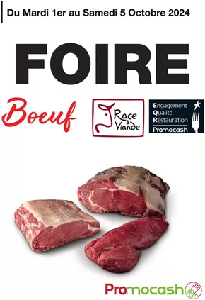 Catalogue Promocash à Nîmes | Foire Boeuf | 01/10/2024 - 05/10/2024