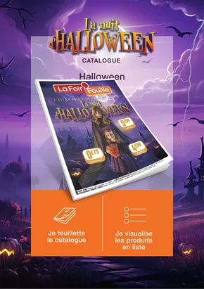 Promos de Bazar et Déstockage à Valdahon | Sortez vos citrouilles et vos balais : la nuit d'Halloween approche ! sur La Foir'Fouille | 01/10/2024 - 31/10/2024