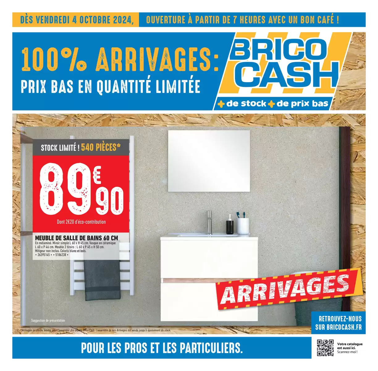 Catalogue Les arrivages Brico Cash, page 00001