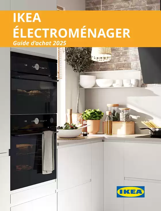 Catalogue IKEA à La Seyne-sur-Mer | IKEA ÉLECTROMÉNAGER Guide d’achat 2025 | 01/10/2024 - 31/07/2025