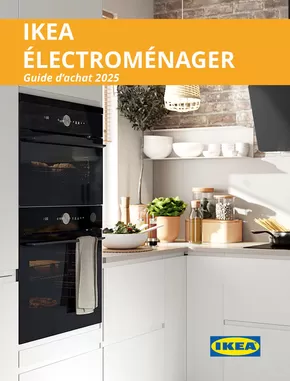 Catalogue IKEA à Thionville | IKEA ÉLECTROMÉNAGER Guide d’achat 2025 | 01/10/2024 - 31/07/2025