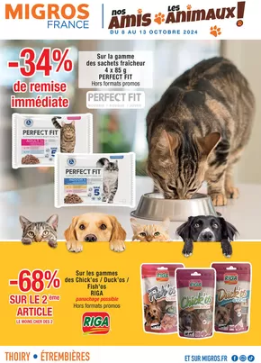 Catalogue Migros France à Lajoux (Jura) | Animalerie | 08/10/2024 - 13/10/2024