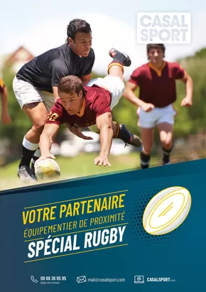 Catalogue Casal Sport | SPÉCIAL RUGBY | 01/10/2024 - 31/12/2024