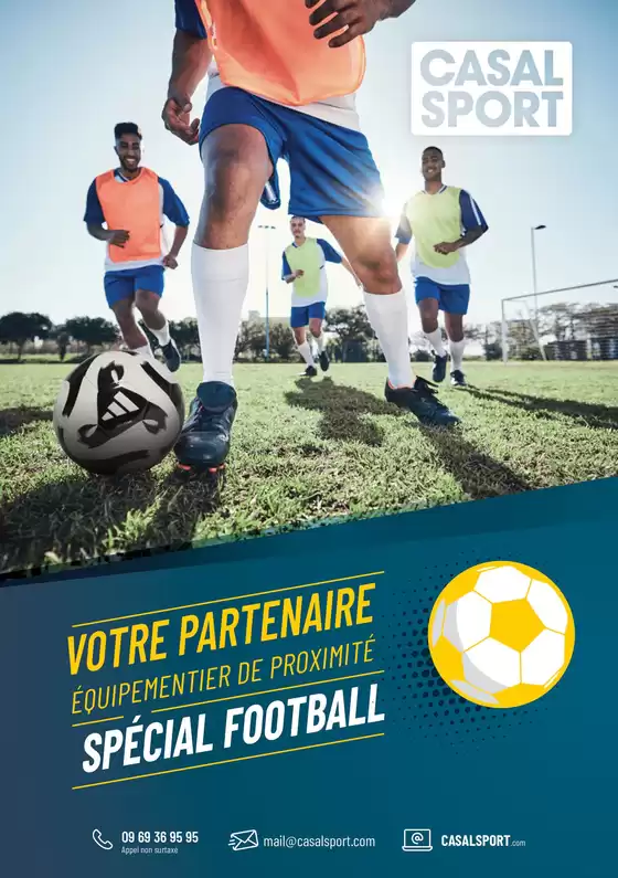 VOTRE PARTENAIRE ÉQUIPEMENTIER DE PROXIMITÉ SPÉCIAL FOOTBALL