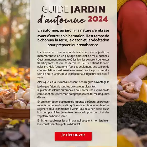 Catalogue Bricomarché | Guide Jardin Automne 2024 | 02/10/2024 - 30/11/2024