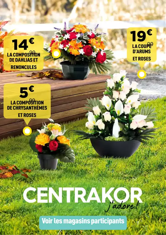 Catalogue Centrakor à Beaurepaire (Isère) | TOUSSAINT | 02/10/2024 - 13/10/2024