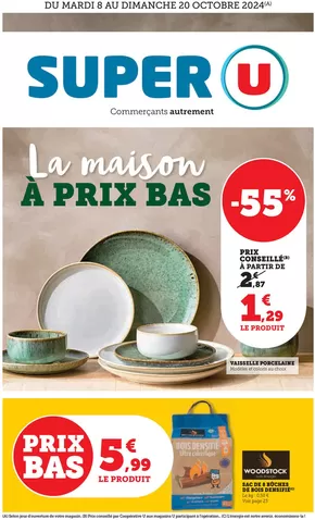 Catalogue Super U à Vellevans | Spécial Maison | 08/10/2024 - 20/10/2024