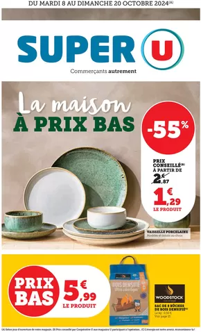 Catalogue Super U à Buffières | Spécial Maison | 08/10/2024 - 20/10/2024