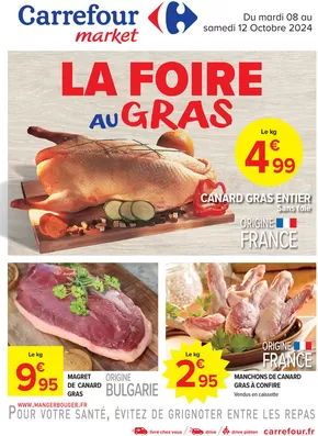 Catalogue Carrefour City à Tournon-sur-Rhône | FOIRE AU GRAS | 08/10/2024 - 12/10/2024