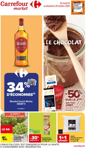 Catalogue Carrefour Market à Pacy-sur-Eure | LA FETE DU CHOCOLAT | 08/10/2024 - 20/10/2024