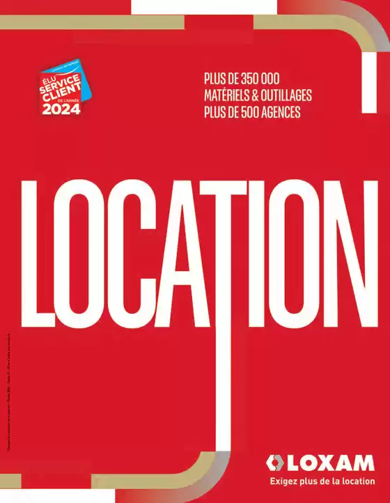 Catalogue de location 