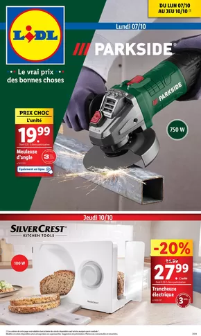 Catalogue Lidl à Rebergues | Prenez soin de vous ! Profitez de notre sélection de produits de beauté ce lundi 7 octobre | 07/10/2024 - 10/10/2024