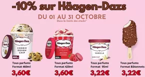 Promos de Restaurants à Pont-l'Évêque (Calvados) | -10% Sur Häagen Dazs sur Häagen Dazs | 03/10/2024 - 31/10/2024