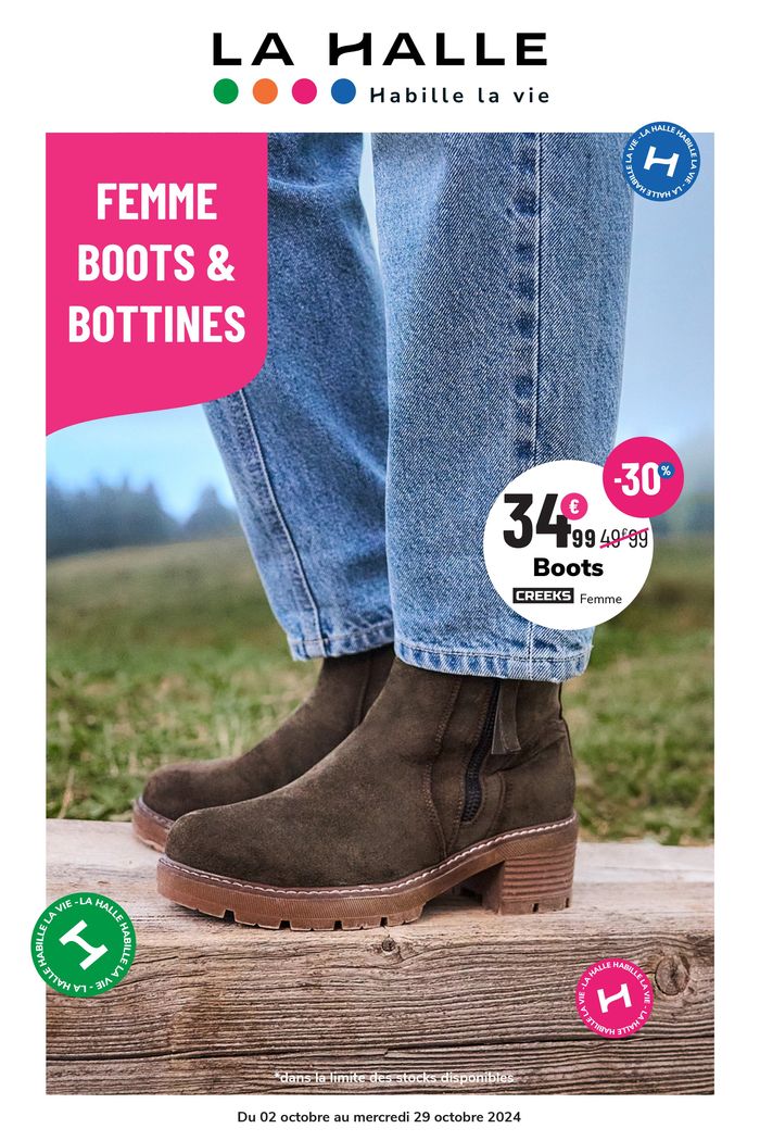 Bottines fashion la halles aux chaussures