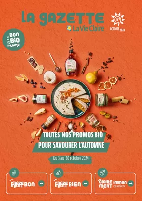 Promos de Magasins Bio à Toulouse | Octobre 2024 sur La Vie Claire | 04/10/2024 - 30/10/2024