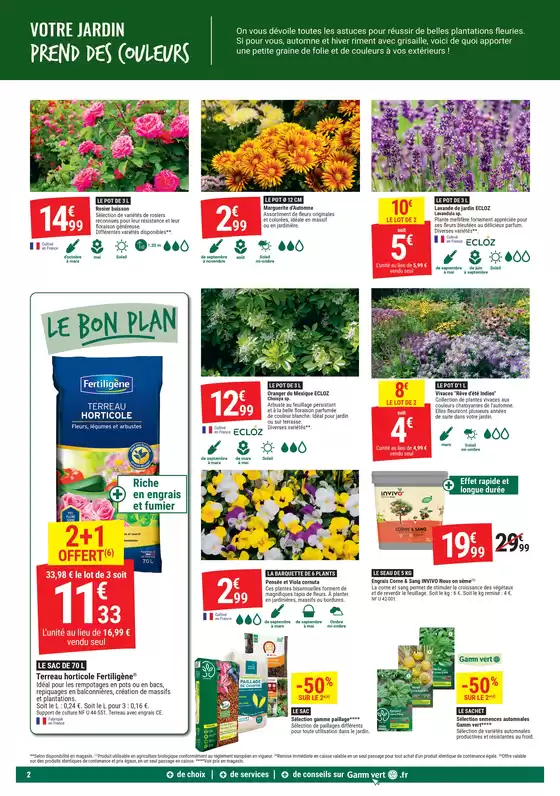 Catalogue Gamm vert à Châtillon-sur-Chalaronne | Préparez votre jardin à révéler sa belle nature | 07/10/2024 - 20/10/2024