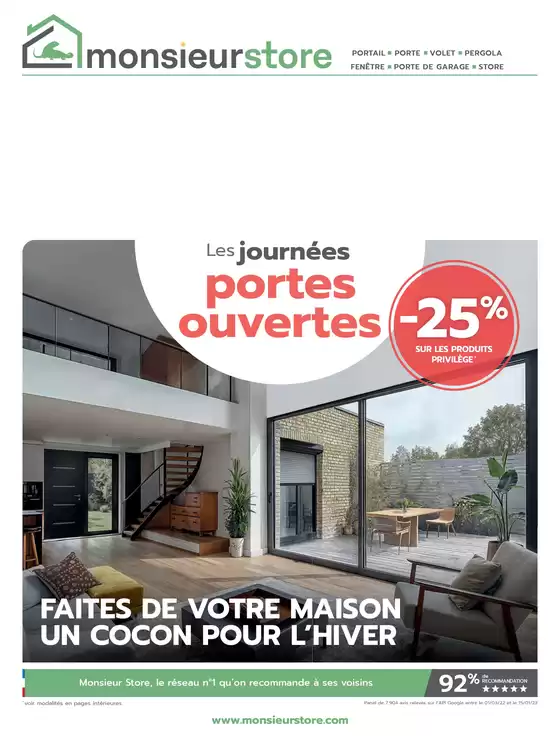 Catalogue Monsieur Store à Lyon | Les journées portes ouvertes -25% SUR LES PRODUITS PRIVILÈGE | 07/10/2024 - 31/10/2024