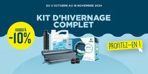 Promos de Jardineries et Animaleries à Rezé | Kit d'hivernage complet sur Cash Piscines | 07/10/2024 - 18/11/2024