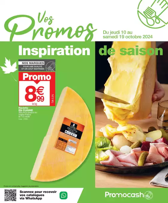 Catalogue Promocash à Frontignan | Inspiration de saison | 08/10/2024 - 19/10/2024