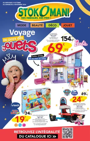 Promos de Bazar et Déstockage à Bourgoin-Jallieu | Voyage au pays des jouets sur Stokomani | 08/10/2024 - 03/11/2024