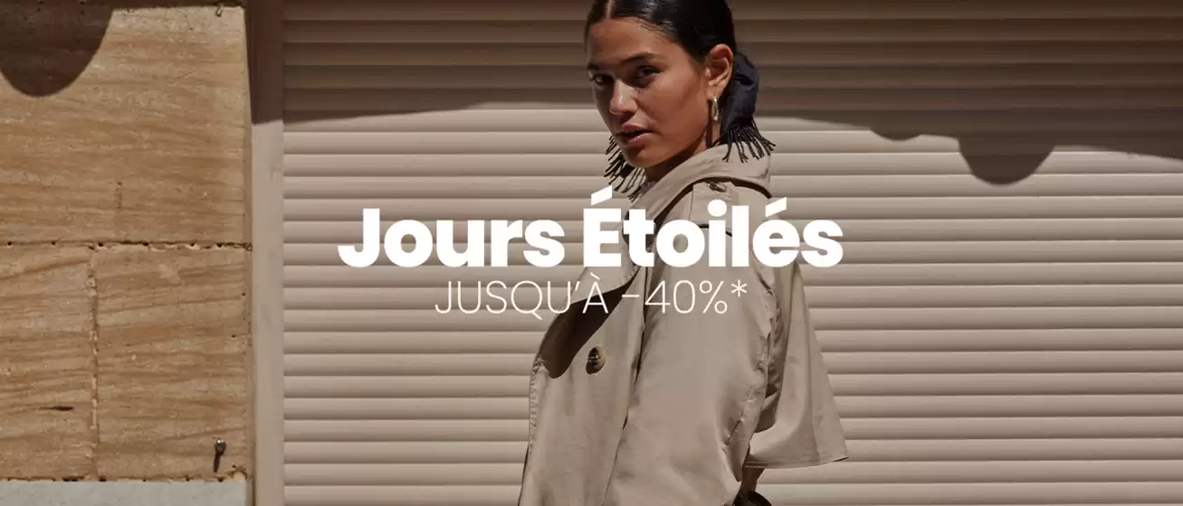 Jours étoilés jusqu'à -40%