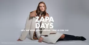 Promos de Mode à Aix-en-Provence | Zapa days -40% sur votre article préféré  sur Zapa | 09/10/2024 - 31/10/2024