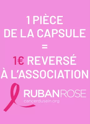 Promos de Mode à Cabriès | Bréal x Ruban Rose : Capsule solidaire "Les jolies mailles" sur Bréal | 09/10/2024 - 31/10/2024