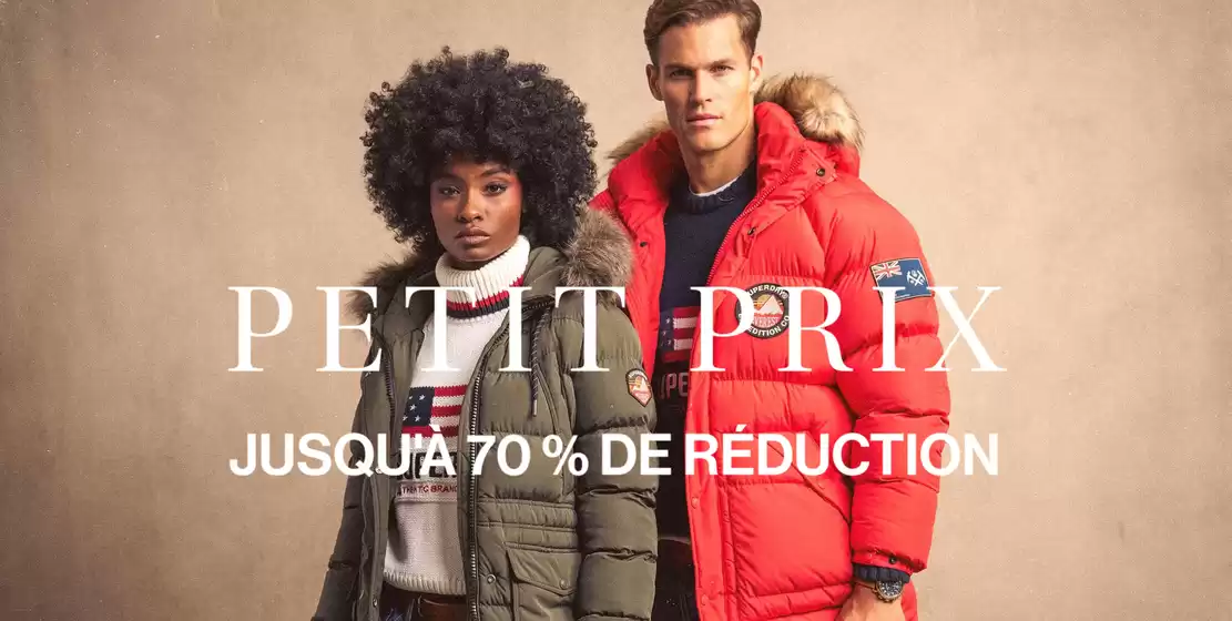 Petits prix jusqu'à 70% de réduction