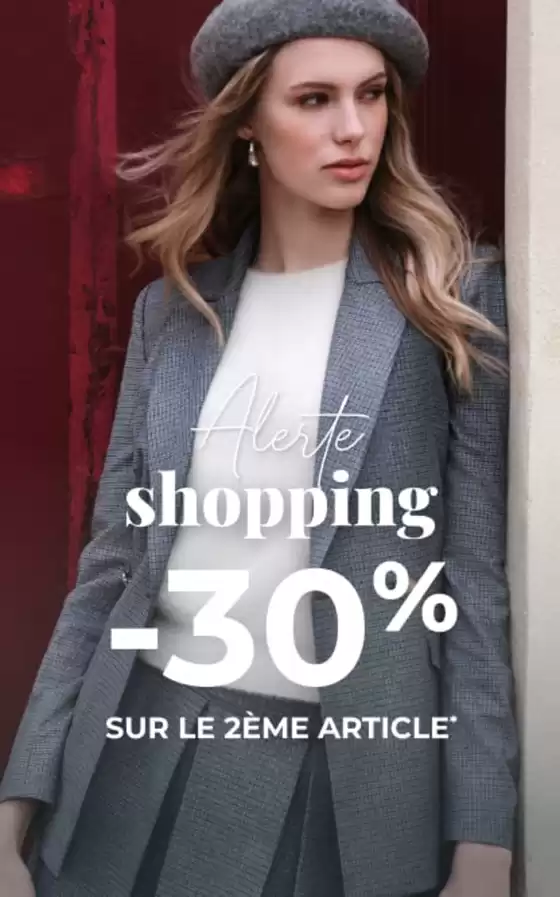 Alerte shoping -30%