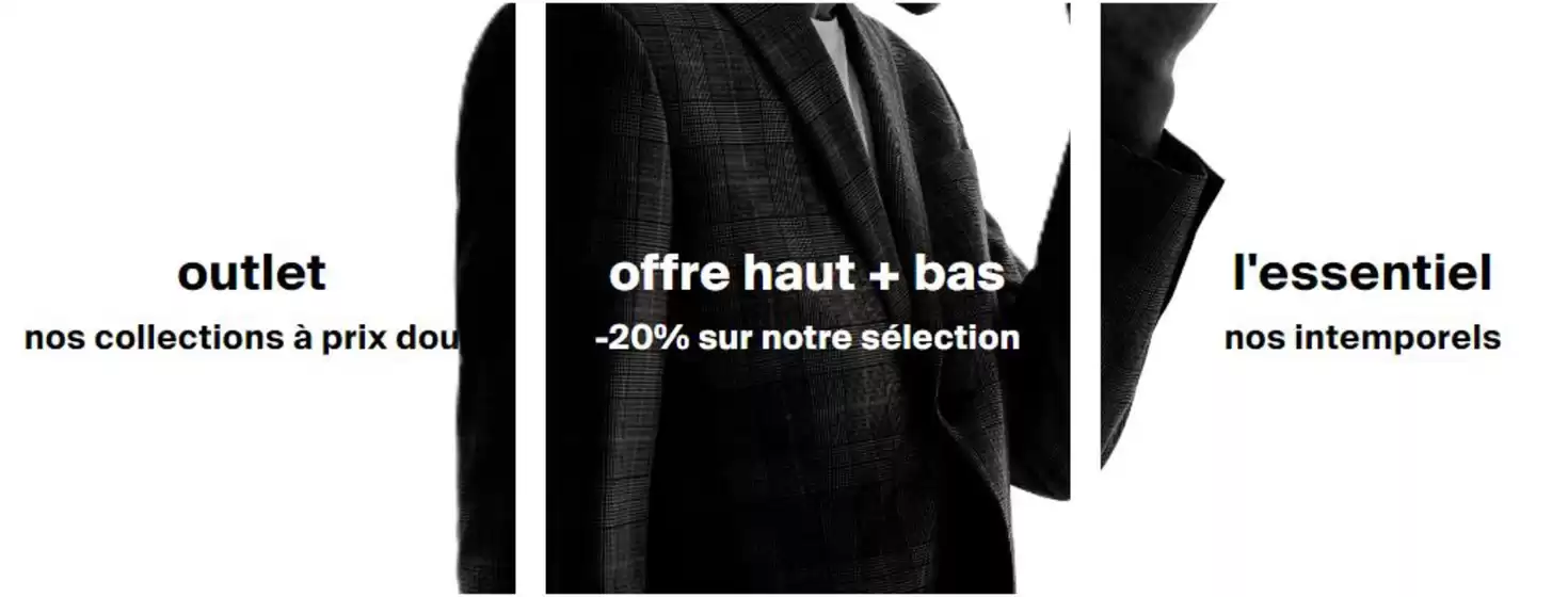 -20% pour l'achat d'un haut et d'un bas
