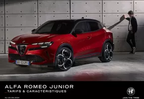 Promos de Auto et Moto à Reims | Catalogue Alfa Romeo JUNIOR sur Alfa Romeo | 10/10/2024 - 10/10/2025