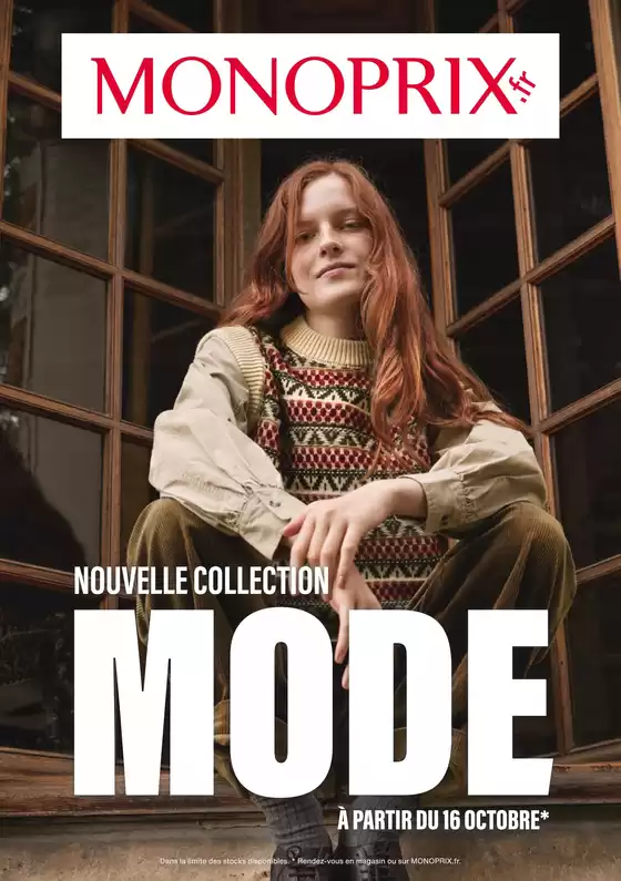 NOUVELLE COLLECTION MODE À PARTIR DU 16 OCTOBRE