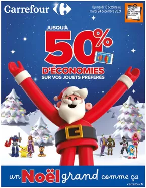 Promos de Supermarchés à Saint-Jean-de-Daye | JUSQU'À 50% D'ÉCONOMIES SUR VOS JOUETS PRÉFÉRÉS sur Carrefour Contact | 15/10/2024 - 24/12/2024